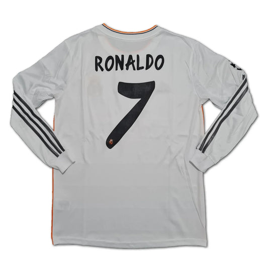 RM HOME Final Kit 2013/14 with Ronaldo 7 LONG SLEEVE