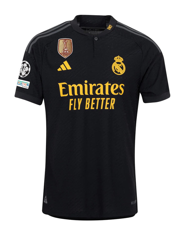 RM THIRD Player Version  WITH CWC BADGES JERSEY 2023/24