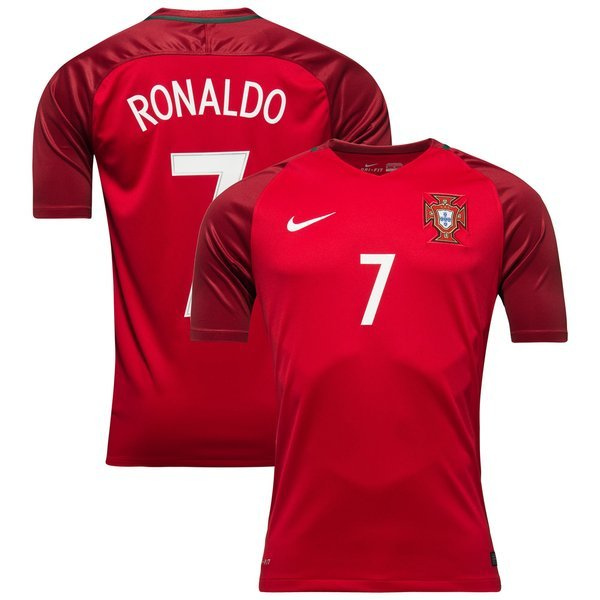 Portugal Classic home jersey 2016 with Ronaldo 7