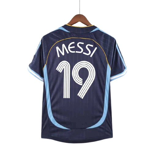 Argentina AWAY 2006 Classic  JERSEY WITH MESSI 19