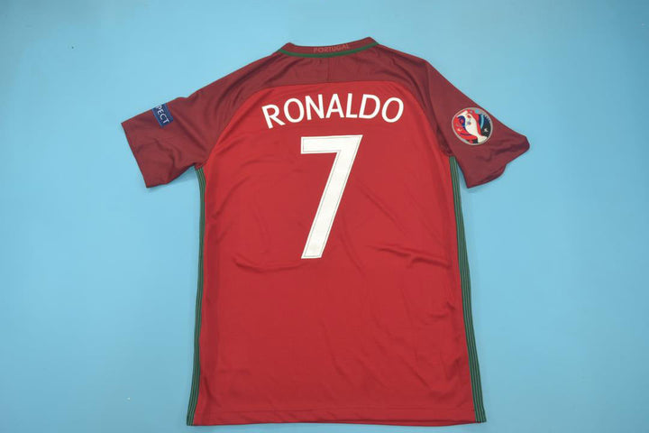 Portugal Classic home jersey 2016 with Ronaldo 7