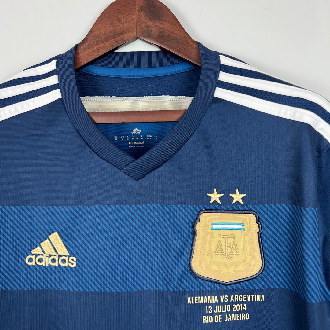 تيشيرت منتخب الارجنتين كاس الاعالم 2014 MESSI 10 & BADGES