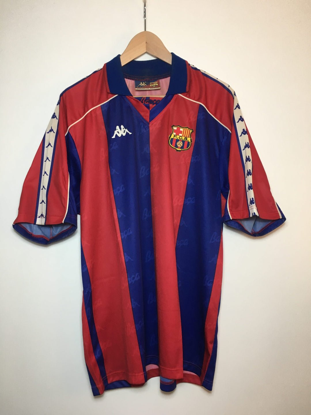 تيشيرت برشلونة الاساسي 92 كلاسك