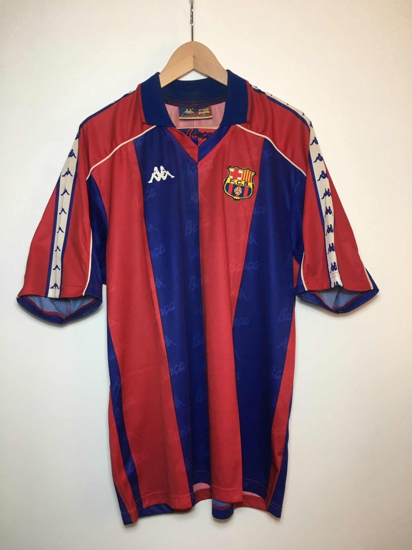 تيشيرت برشلونة الاساسي 92 كلاسك