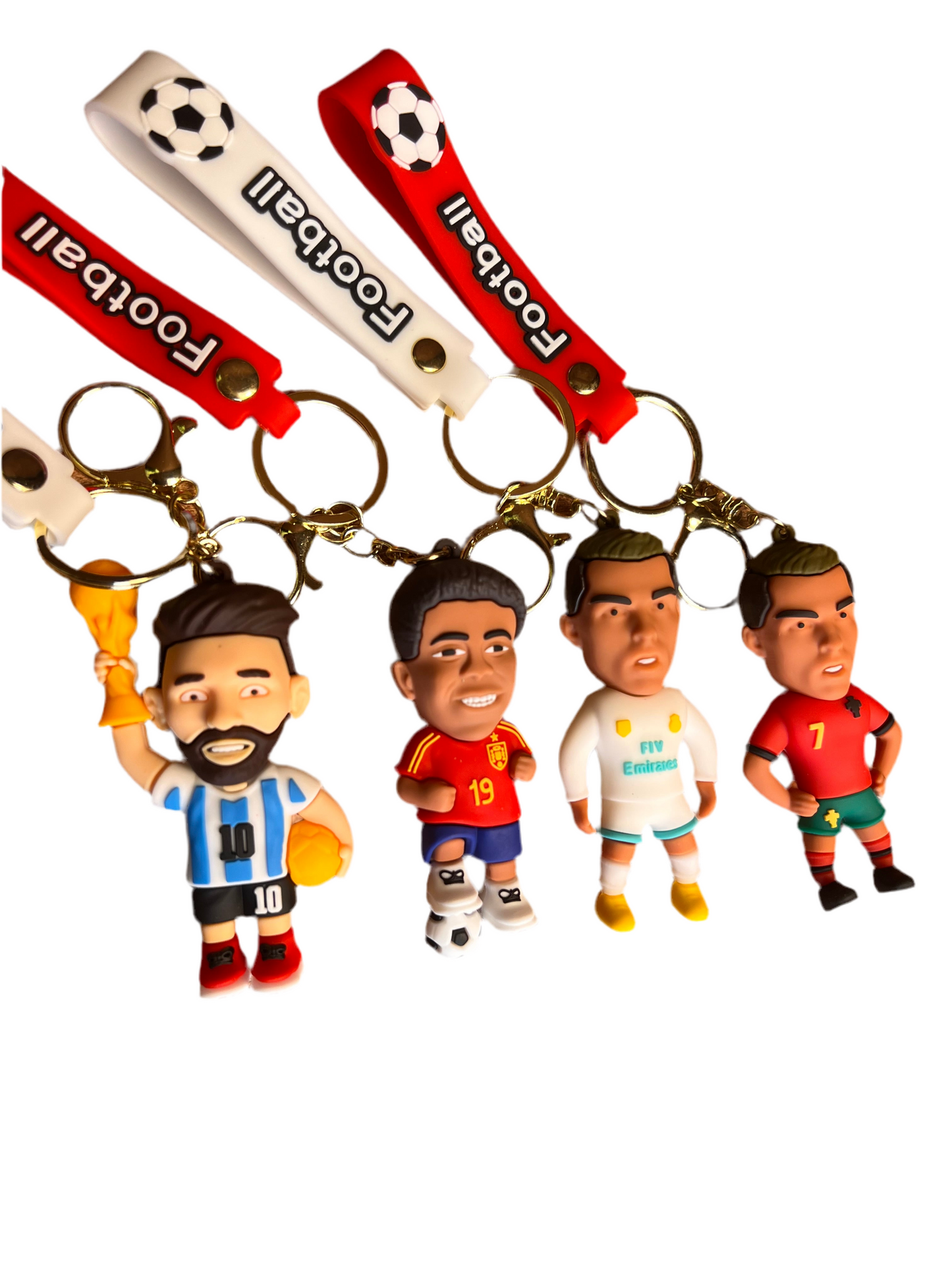 مداليه مع مجسم مصغر للاعب.