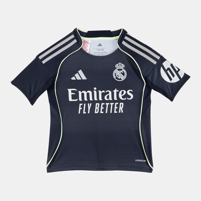 تيشيرت وشورت ريال مدريد اطفال الثاني 2026