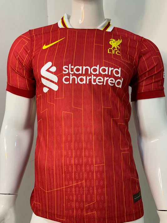 تيشيرت ليفربول الاساسي 2025 نسخه لاعب
