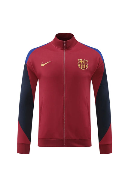 تراك برشلونة الاحمر سحاب كامل