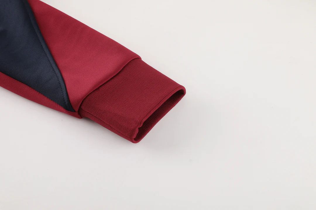 تراك برشلونة الاحمر سحاب كامل