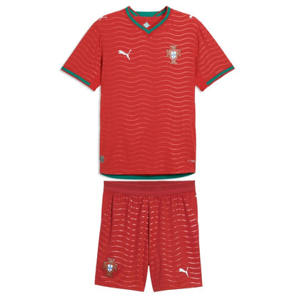 تيشيرت وشورت منتخب برتغال الاساسي اطفال 2026