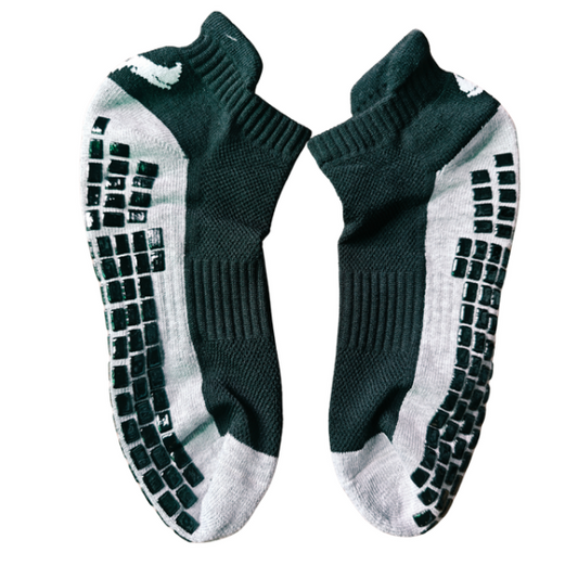 جواريب ربع جلاتيني اسود ورصاصي