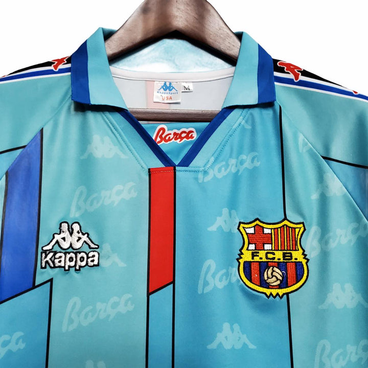 قميص برشلونة خارج أرضه الكلاسيكي 1996/97 مع رونلدو 9