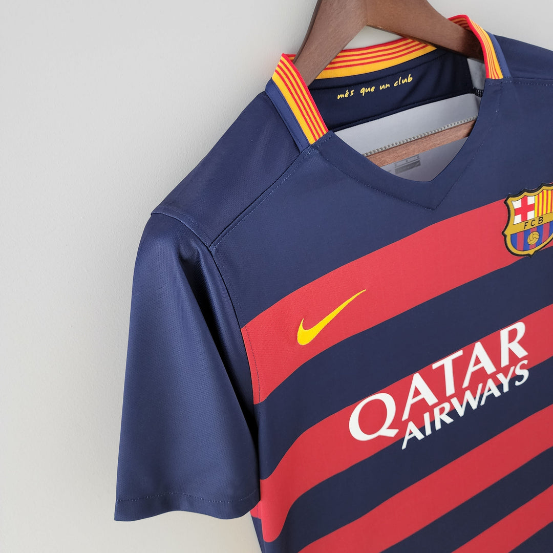 Barcelona Classic 2015/16 FINAL with Messi 10 & badges  Jersey