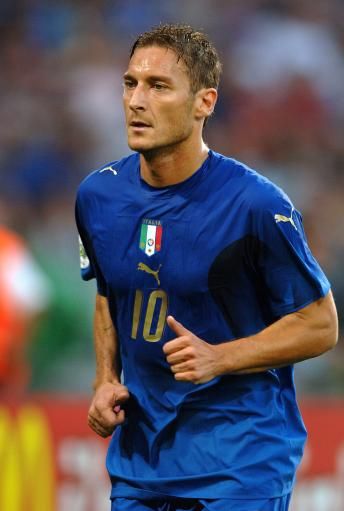 قميص إيطاليا الكلاسيكي لكأس العالم 2006 توتي 10
