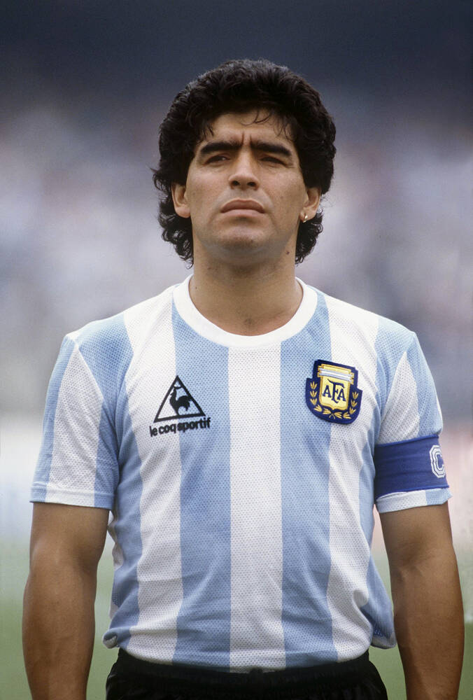 ARGENTINA 1986 HOME JERSEY WITH MARADONA 10