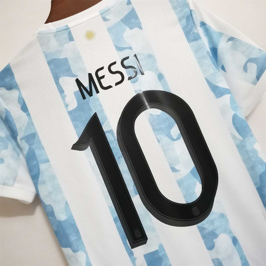 تيشيرت منتخب الارجنتين كوبا امريكا 2021 Messi & Badge