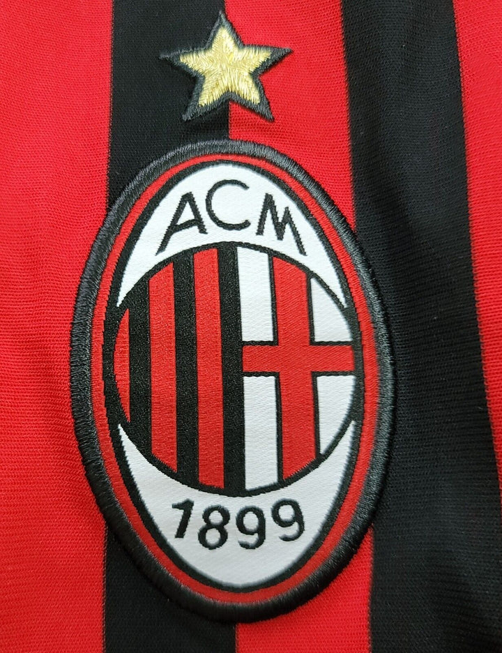 AC Milan HOME CLASSIC  2011/12 LONG SLEEVE  with IBRAHIMOVIC 11